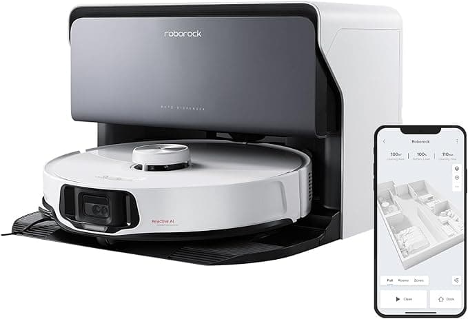 Roborock S8 MaxV Ultra - Best Premium Robot Vacuum/Mop Combo Home Appliances