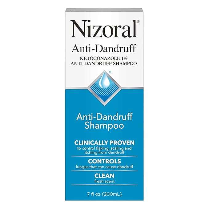 Nizoral Anti-Dandruff Ketoconazole 1% Shampoo - Best for Dandruff and Scalp Health Beauty and Personal Care