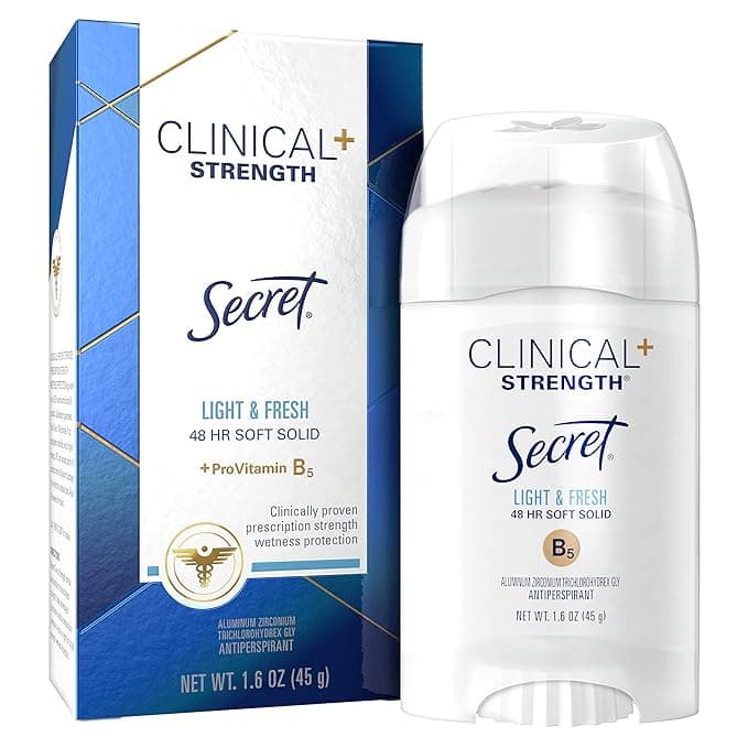 Secret Clinical Strength Stress Response Antiperspirant Deodorant - Best for Heavy Sweating Beauty and Personal Care