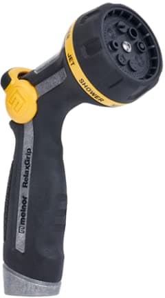 Melnor R301 RelaxGrip Metal Thumb-Control 8-Pattern Nozzle