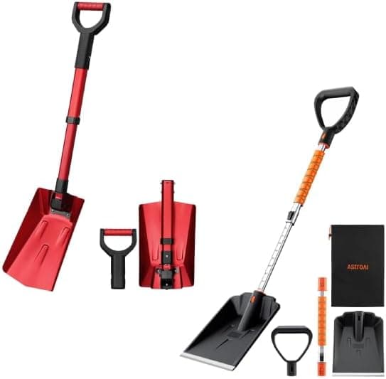 AstroAI 39-Inch Folding Snow Shovel