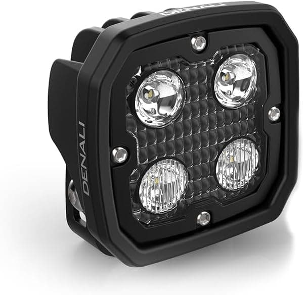 DENALI D4 LED Light Pods with DataDim Technology - Best High-Output Pod for A-Pillar/Ditch Mounting Automotive Products