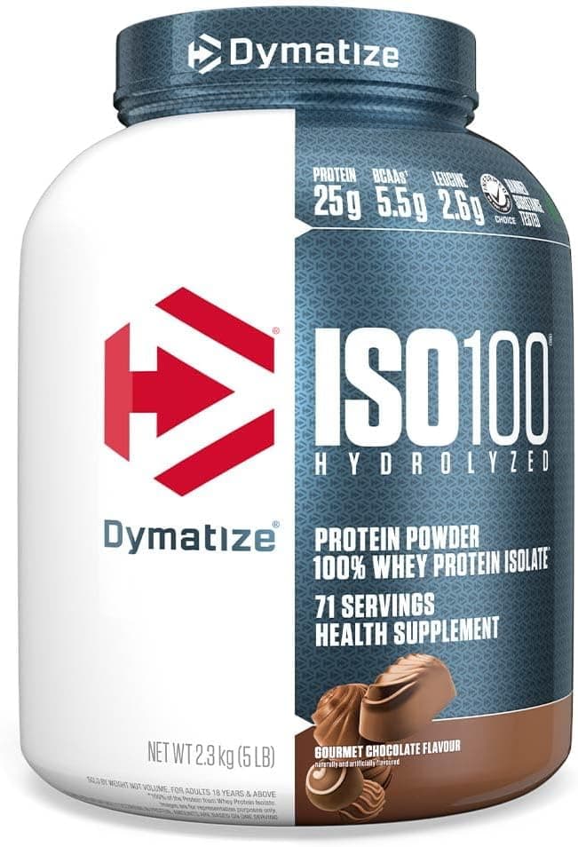 Dymatize ISO100 Hydrolyzed Protein Powder - Best for Fast Absorption Health and Fitness