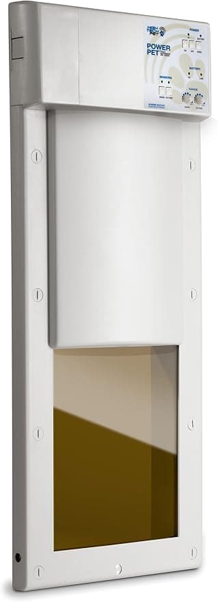 High Tech Pet Model PX-1 MEDIUM STANDARD POWER PET ® DOOR for Cats and Dogs up to 30 lbs.