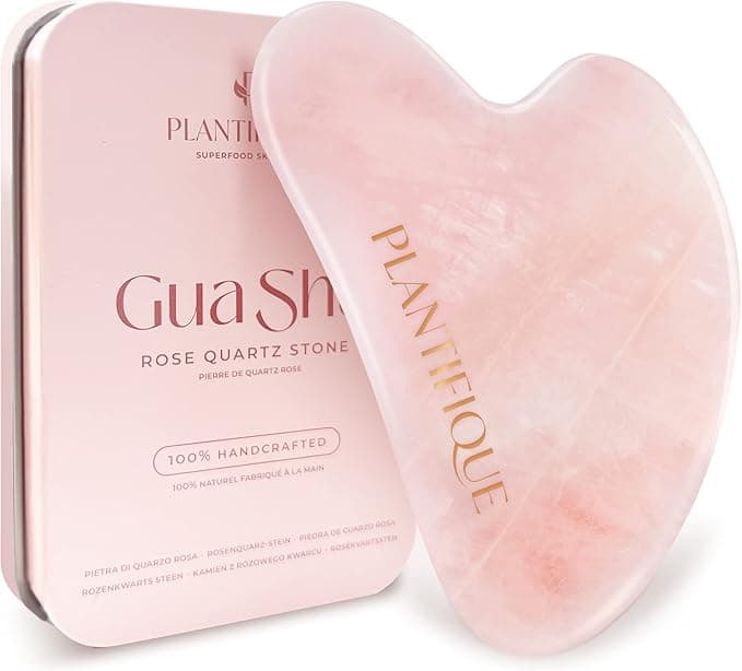 Pink Moon Rose Quartz Gua Sha Facial Tool