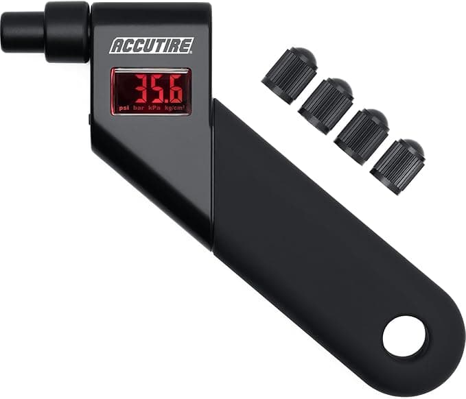Accutire MS-4021B Digital Tire Pressure Gauge - Best Compact & Affordable Digital Gauge Automotive Products