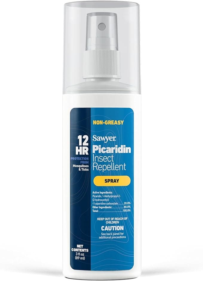 Sawyer Products 20% Picaridin Insect Repellent - Best Overall Mosquito Repellent Health and Fitness