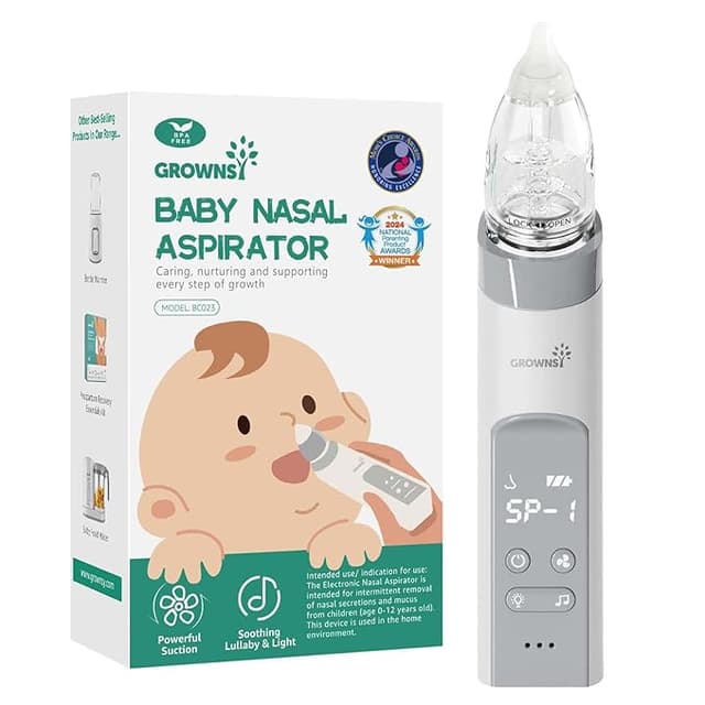 Grownsy Electric Nasal Aspirator for Baby