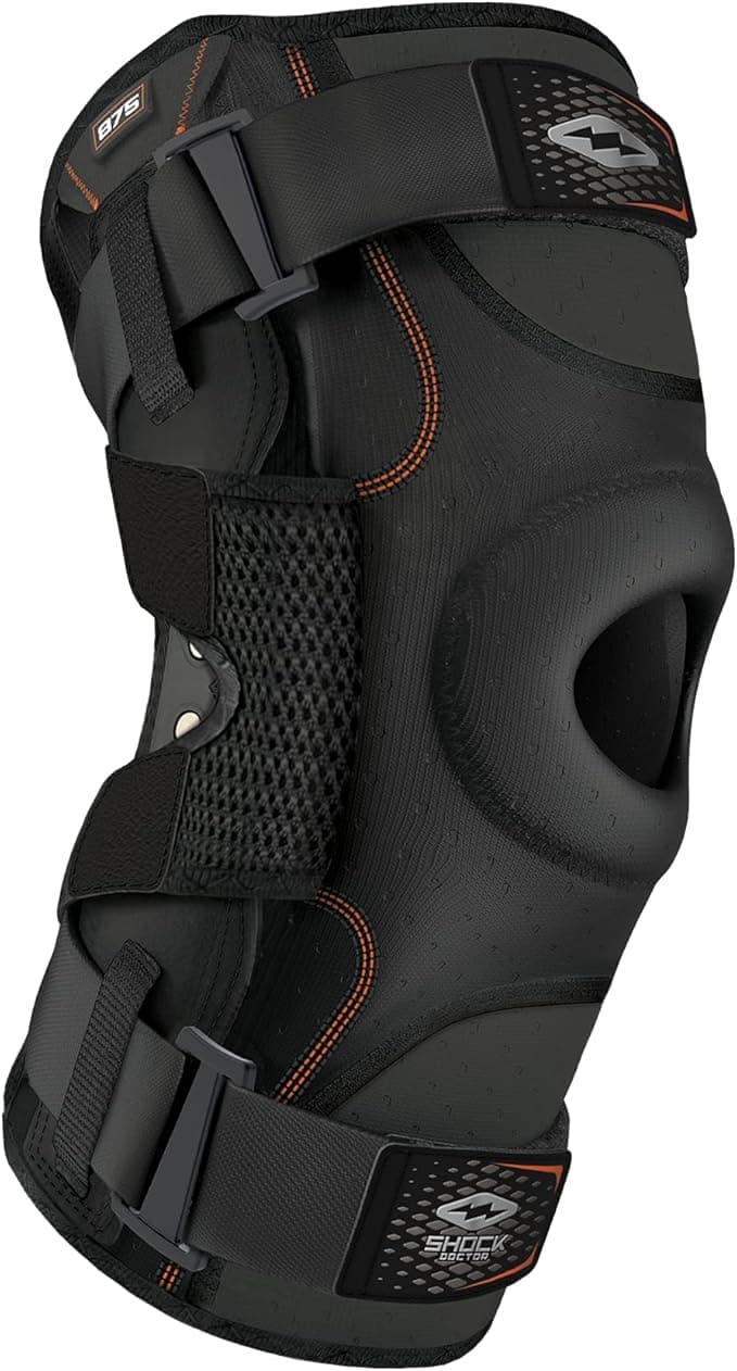 Shock Doctor Ultra Knee Support with Bilateral Hinges - Best Hinged Support for Injury Recovery Health and Fitness