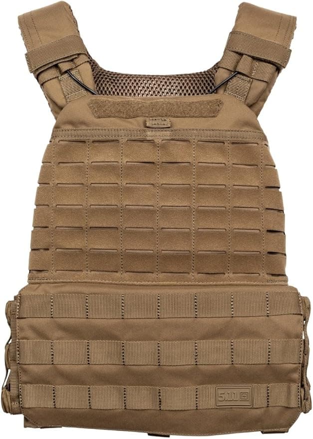 5.11 TacTec Plate Carrier - Best Weighted Vest for CrossFit Health and Fitness