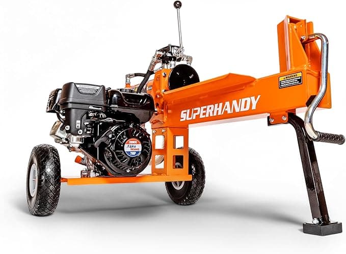 SuperHandy Portable 20-Ton Log Splitter