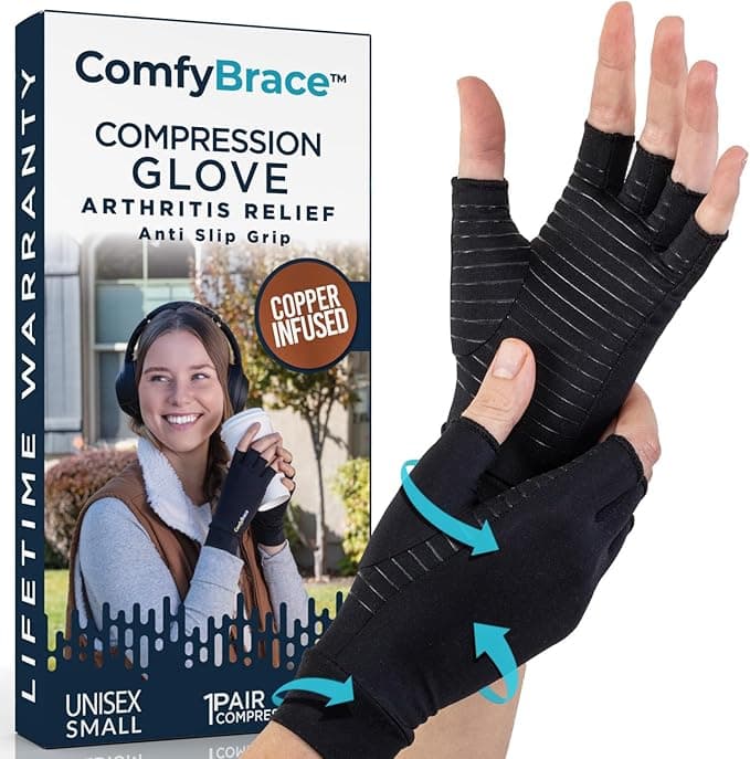 ComfyBrace Arthritis Hand Compression Gloves
