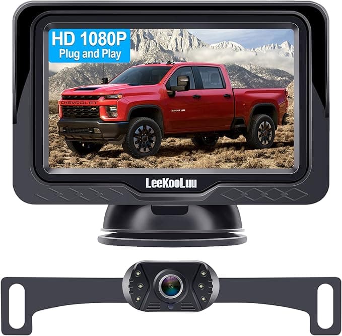LeeKooLuu Backup Camera - Best Plug-and-Play Backup Camera Automotive Products