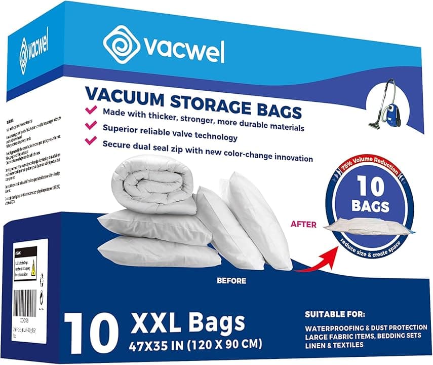 Vacwel Vacuum Storage Bags