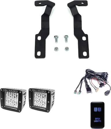 Cali Raised Low Profile Ditch Light Combo for 4Runner (2010-2024)