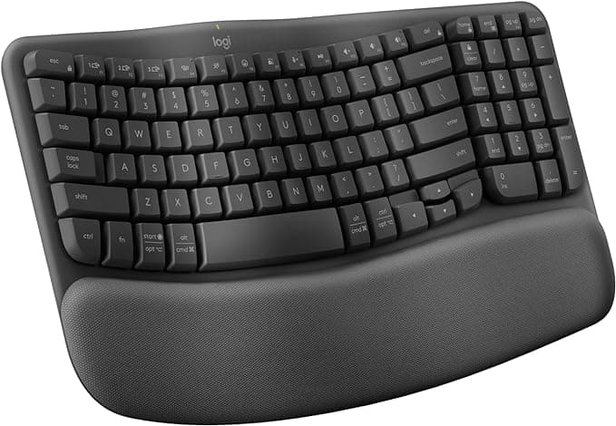 Logitech Wave Keys - Best Entry-Level Ergonomic Keyboard Electronics and Gadgets