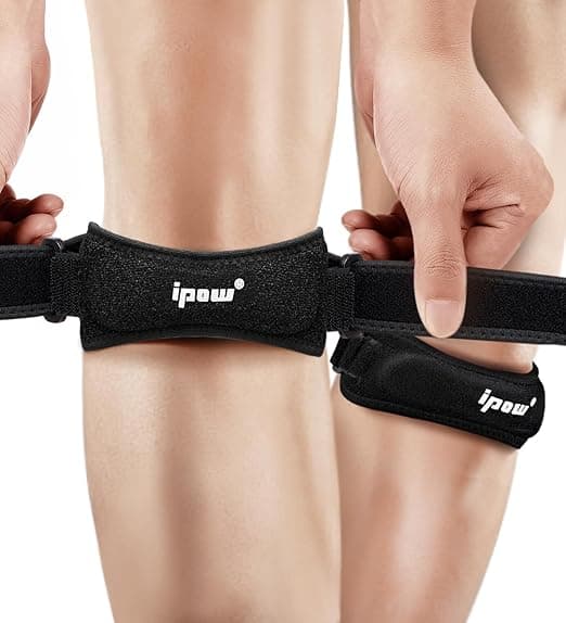 IPOW Knee Pain Relief and Patella Stabilizer Strap Brace