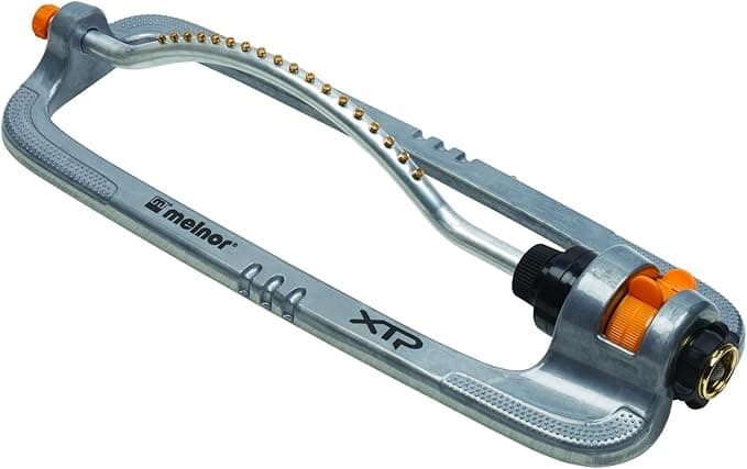 Melnor XT Metal Turbo Oscillating Sprinkler with Flow Control