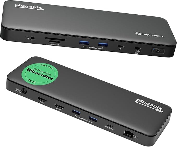 Plugable Thunderbolt 4 Dock (TBT4-UD5)