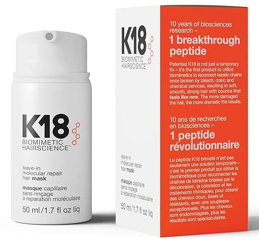 K18 Leave-In Molecular Repair Hair Mask - Best Molecular Repair Treatment Beauty and Personal Care