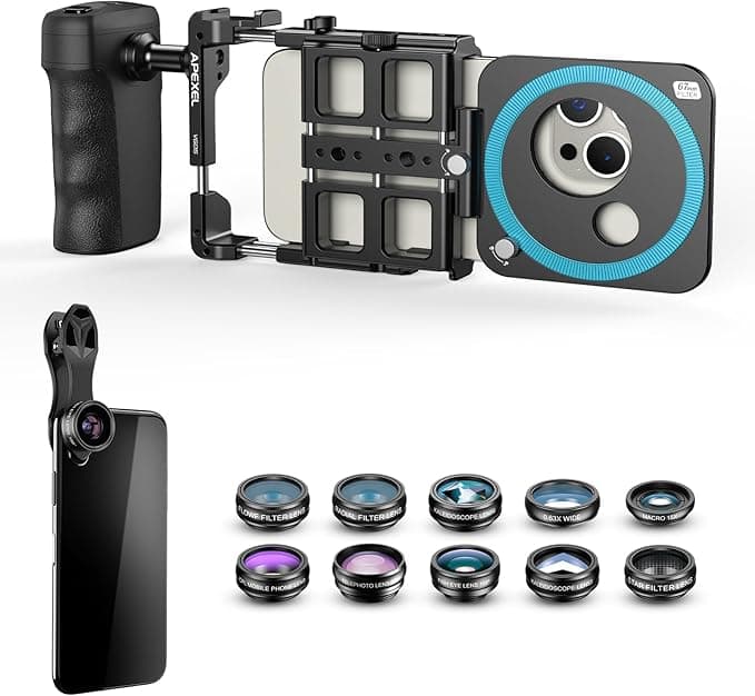 Apexel 10-in-1 Lens Kit