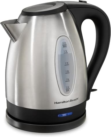 Hamilton Beach 40880 Stainless Steel 1.7 Liter Kettle