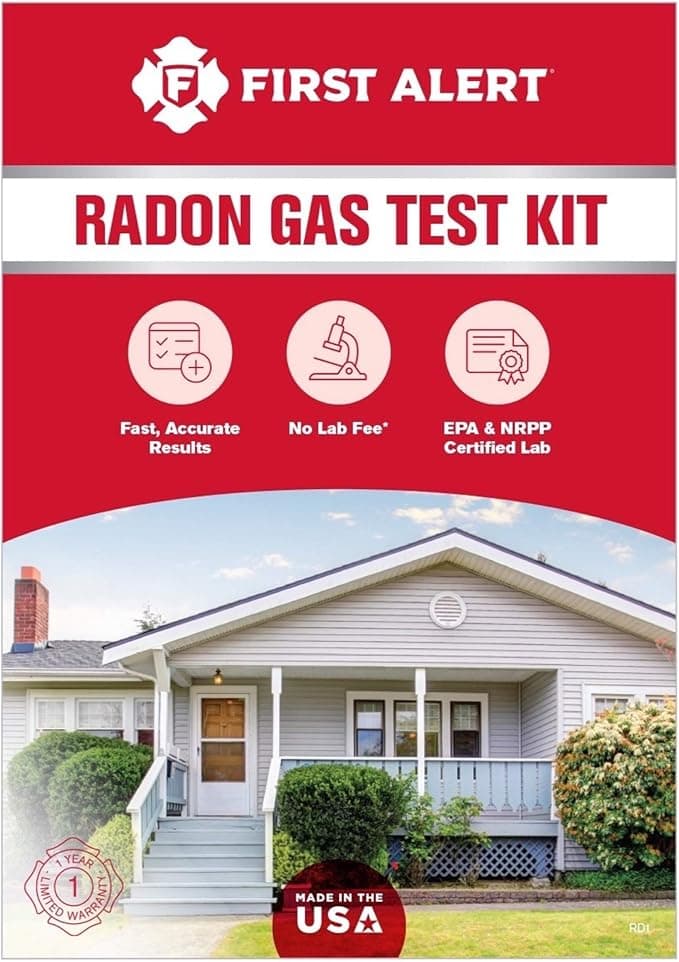 First Alert RD1 Radon Test Kit
