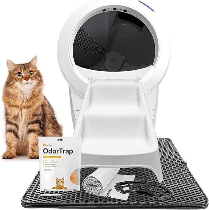 Whisker Litter-Robot 4 - Best Overall Self-Cleaning Litter Box Home Appliances