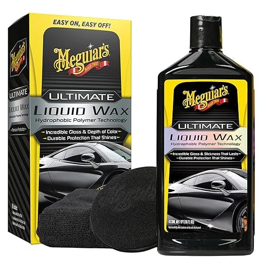 Meguiar's Ultimate Liquid Wax - Best Synthetic Wax for Long-Lasting Protection Automotive Products