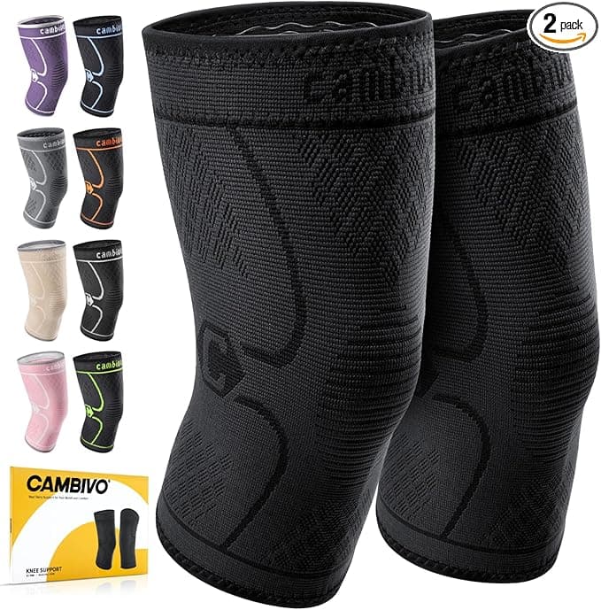 CAMBIVO Knee Compression Sleeve