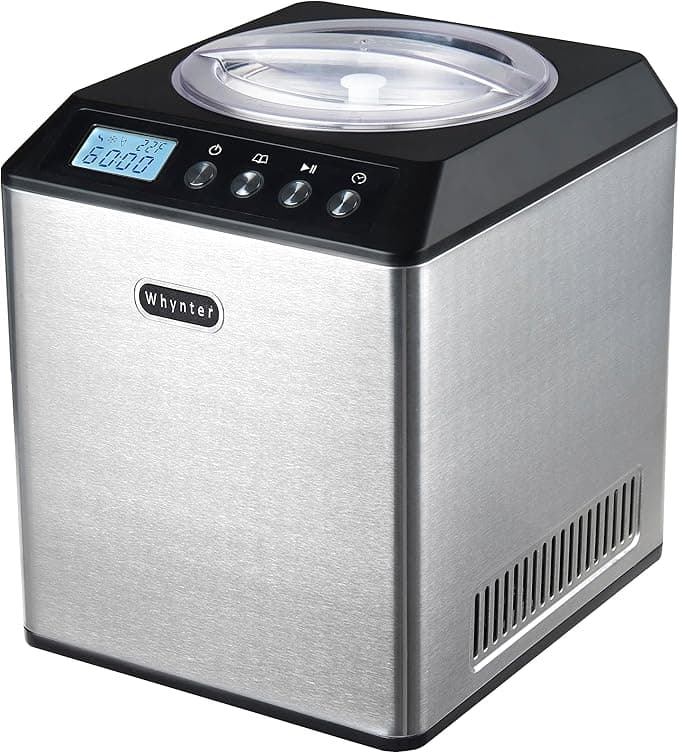 Whynter ICM-201SB 2.1-Quart Automatic Compressor Ice Cream Maker - Best Compressor Ice Cream Maker for Frequent Use Home Appliances
