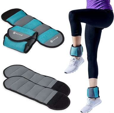 Gaiam 5-Pound Ankle Weight Set
