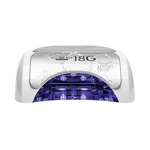 Gelish 18G LED Nail Lamp with Comfort Cure - Best for Sensitive Hands Beauty and Personal Care