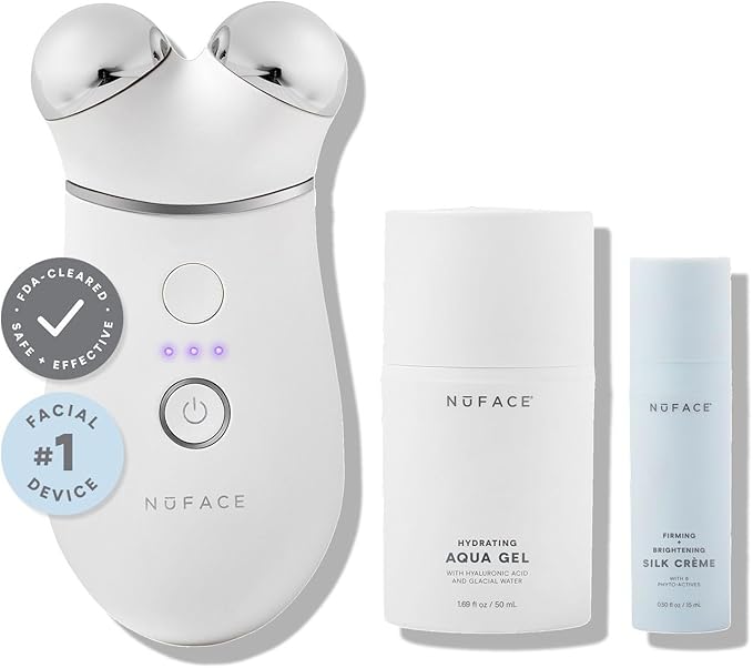 NuFace Trinity+ Starter Kit Smart Facial Toning Device - Best Overall & Most Trusted Beauty and Personal Care