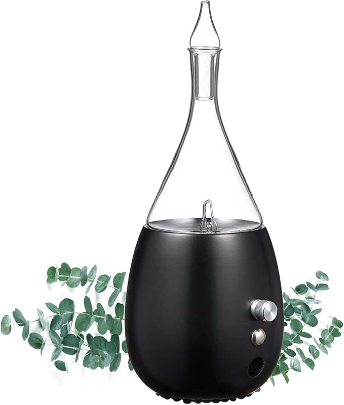Organic Aromas Raindrop 2.0 Nebulizing Essential Oil Diffuser - Most Powerful Nebulizing Diffuser Home Appliances