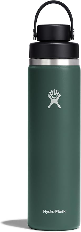 Hydro Flask Wide Mouth with Flex Chug Cap (24 ounces) - Best Overall Insulated Bottle Health and Fitness