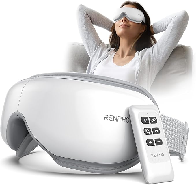Renpho Eye Massager - Best Customizable Massage Experience Health and Fitness