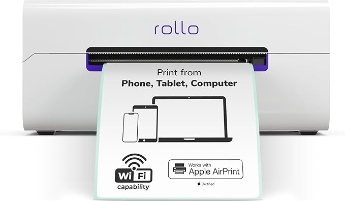 Rollo Wireless Printer X1040 - Best Wireless Thermal Printer Electronics and Gadgets