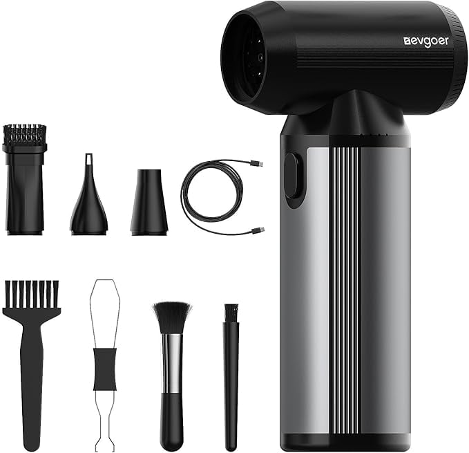 EG evgoer Electric Air Duster RS11 - Best Overall Performance Electronics and Gadgets