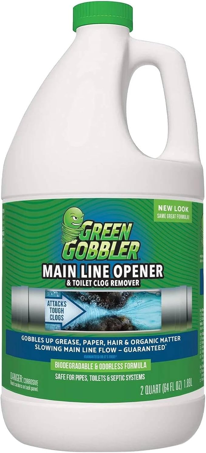 Green Gobbler Main Line Opener - Best Overall Drain Cleaner Home Appliances