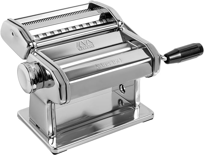 Marcato Atlas 150 Classic Stainless Steel - Best Overall Manual Pasta Maker Home Appliances