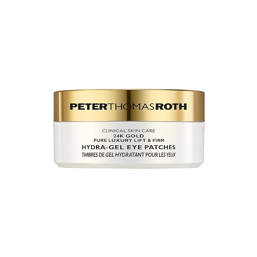 Peter Thomas Roth 24K Gold Pure Luxury Lift & Firm Hydra-Gel Eye Patches - Best Luxury Anti-Aging Beauty and Personal Care
