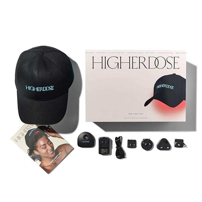 HigherDOSE Red Light Hat - Best Discreet Hair Growth Solution Health and Fitness