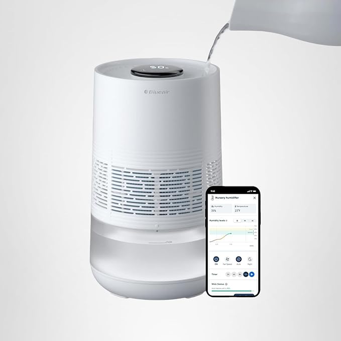 Blueair InvisibleMist Humidifier H35i - Best for Cleanliness and Sanitation Home Appliances