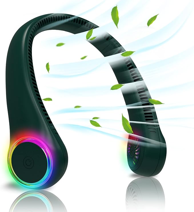 Gulaki Portable Neck Fan - Best Overall Performance Electronics and Gadgets