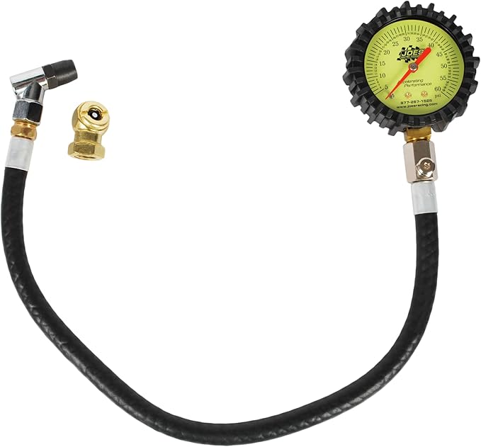 Joes Racing Products Tire Pressure Gauge - Best Overall Racing Accuracy Automotive Products