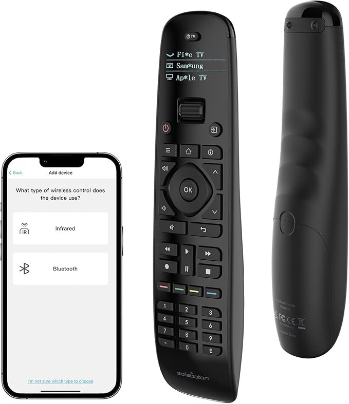 Sofabaton U2 - Best Overall Universal Remote Electronics and Gadgets