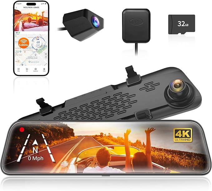 Wolfbox G840S Backup Camera - Best Overall Backup Camera Automotive Products