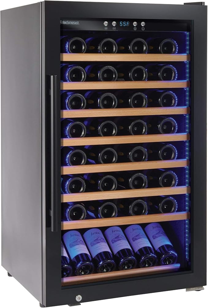 Wine Enthusiast Classic 80 Wine Cellar - Best Value for Maximum Capacity Home Appliances