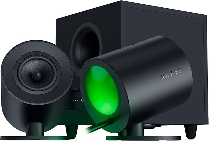 Razer Nommo V2 - Best Immersive 2.1 Gaming Speaker System Electronics and Gadgets